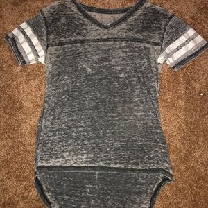 Grey slim fit t shirt